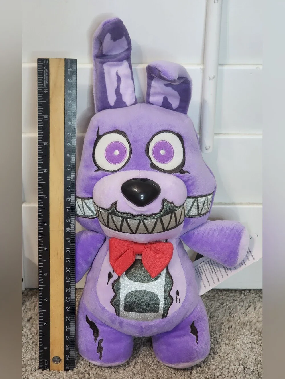 Five Nights At Freddy's Plush Lot, Nightmare Freddy/Bonnie, Reversible FNAF Set